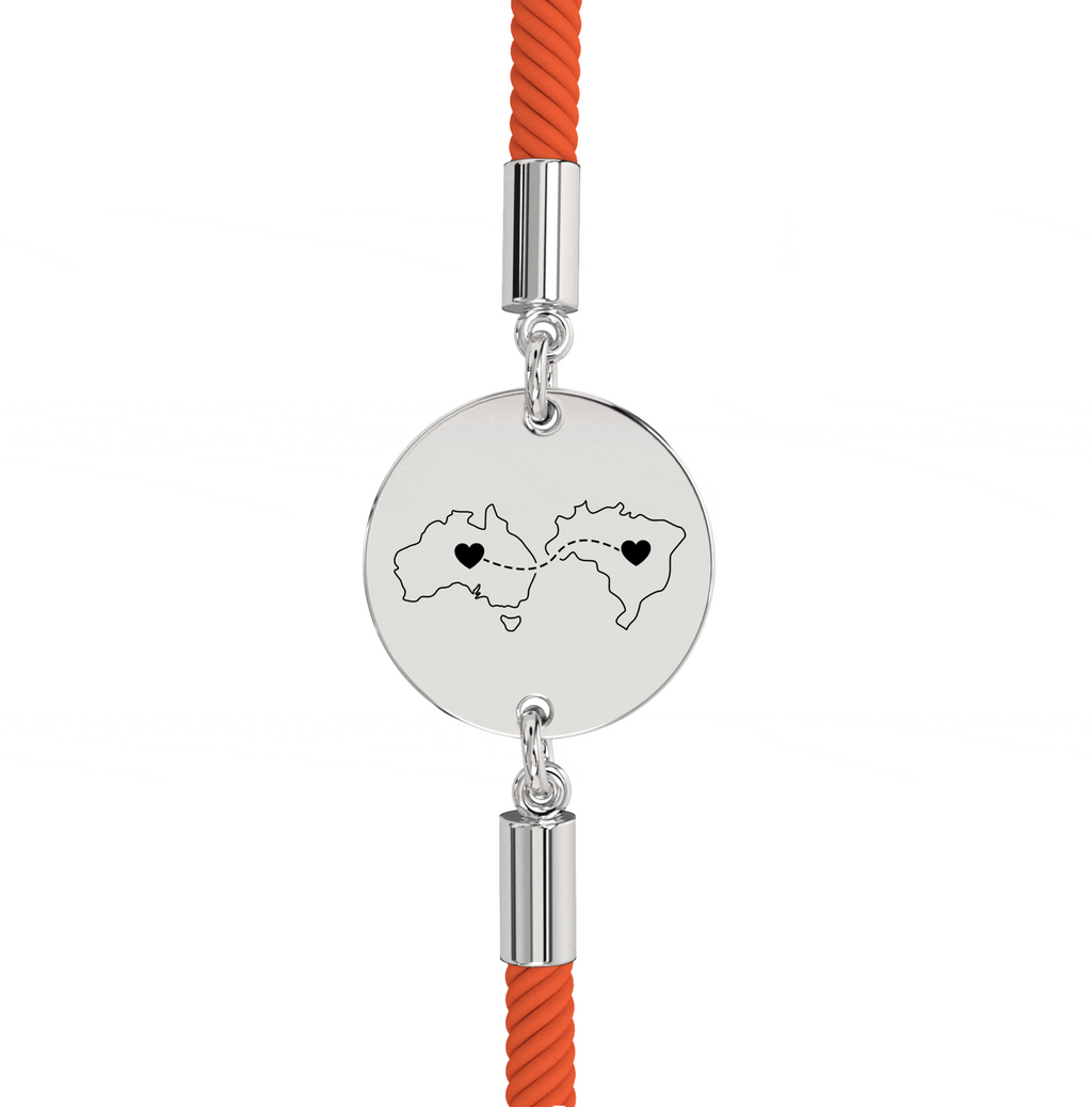 Bracelet Gravé Double Cartes