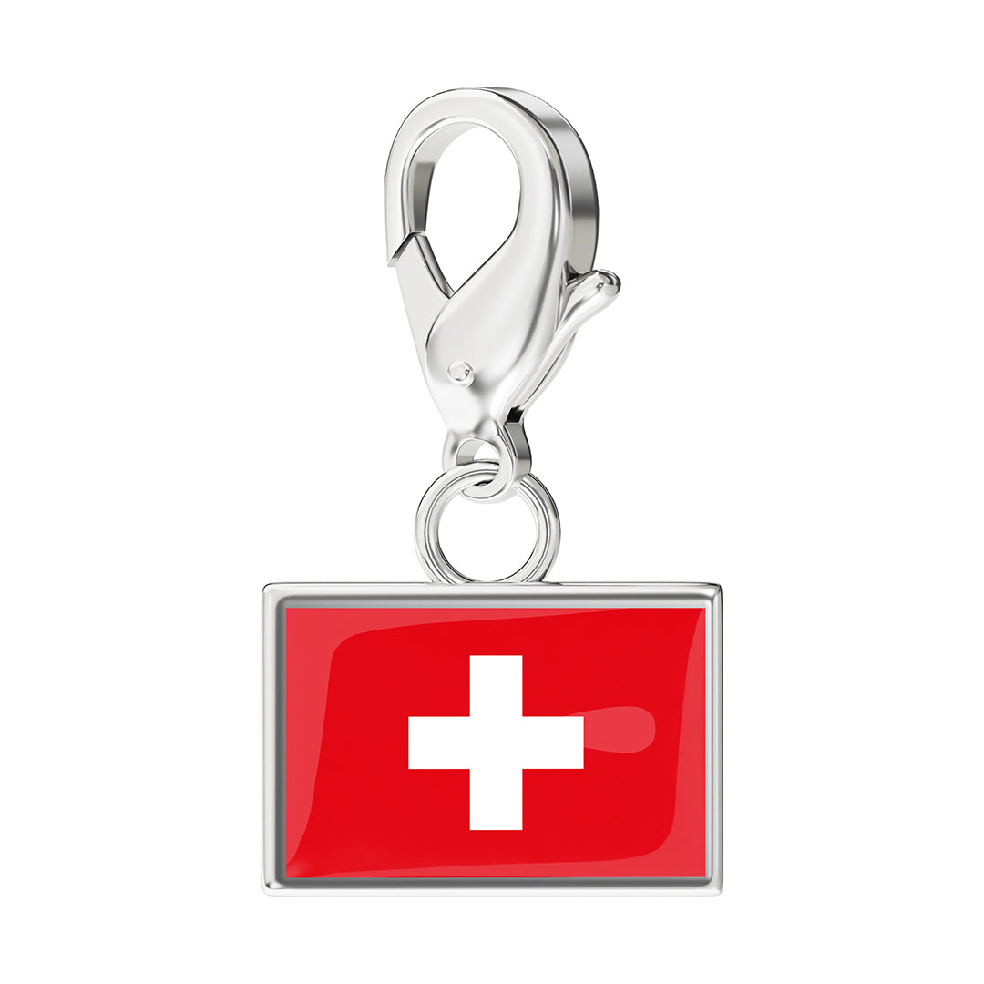 Switzerland - Flag Silver - Life Change