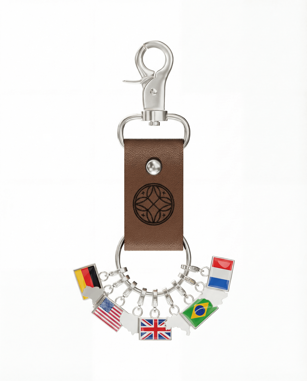 Keychain - Holds 100 Charms (Extra Keyrings Included) FREE - Life Change