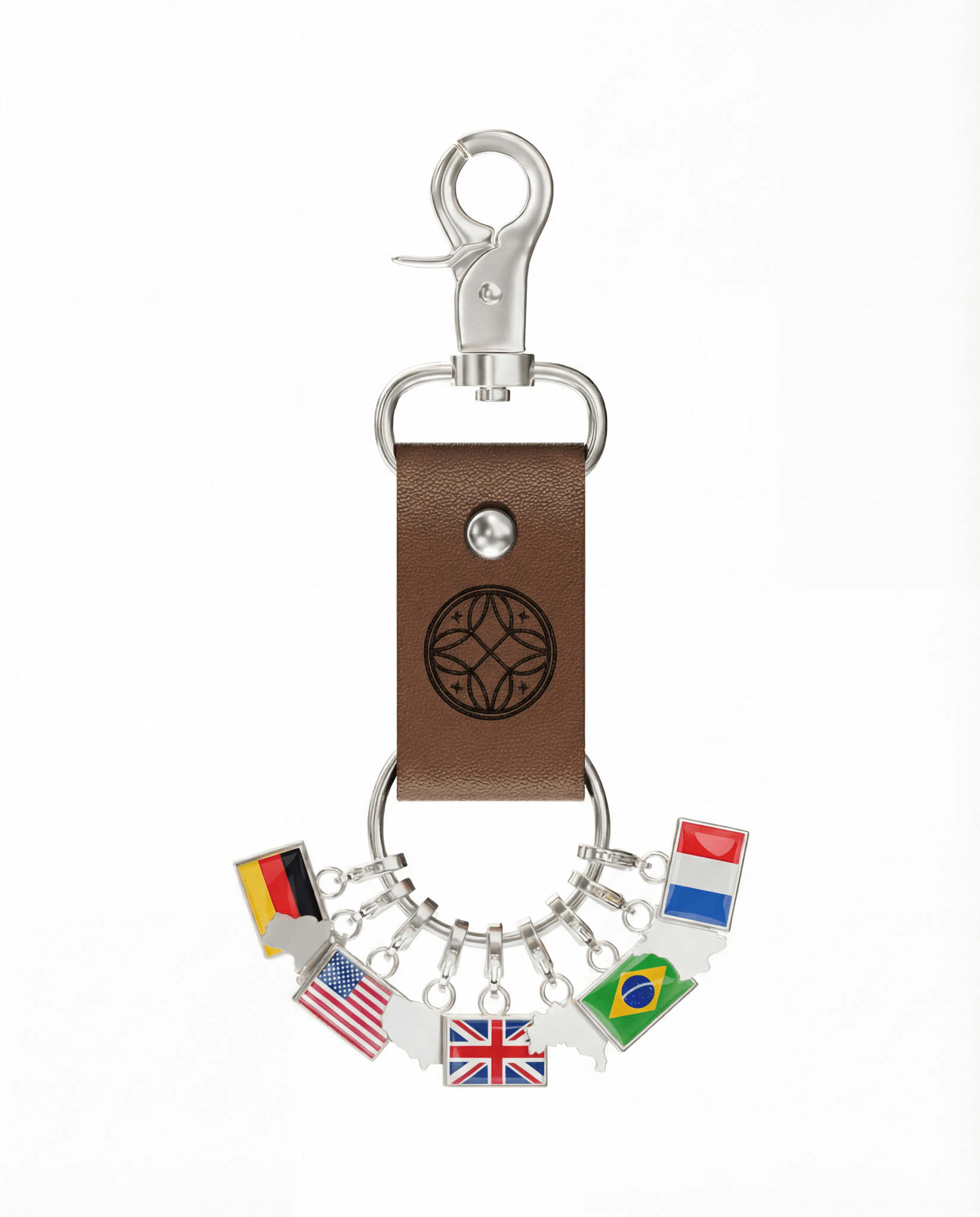 Keychain - Holds 100 Charms (Extra Keyrings Included) FREE - Life Change