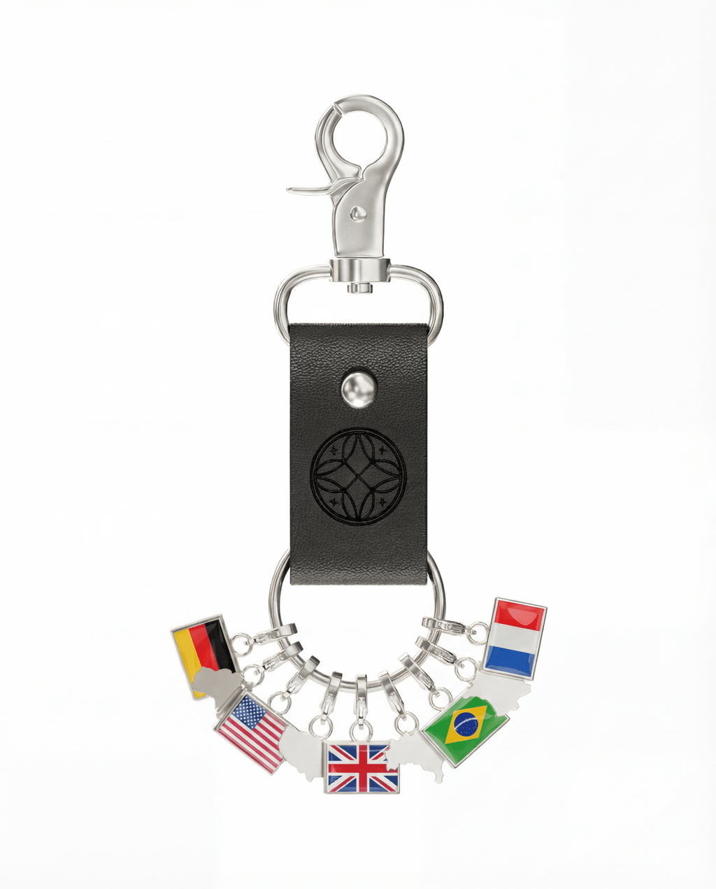 Keychain - Holds 100 Charms (Extra Keyrings Included) FREE - Life Change