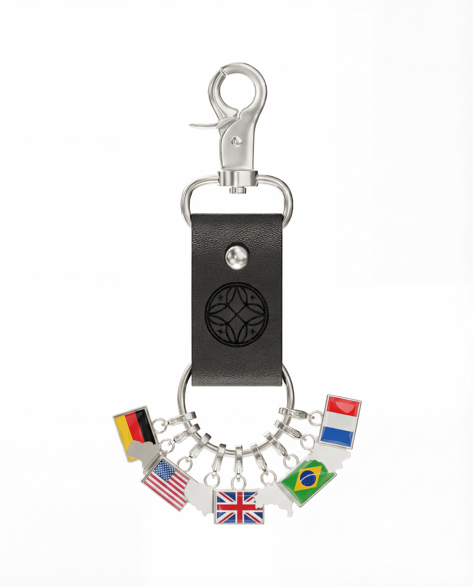 Keychain - Holds 100 Charms (Extra Keyrings Included) FREE - Life Change